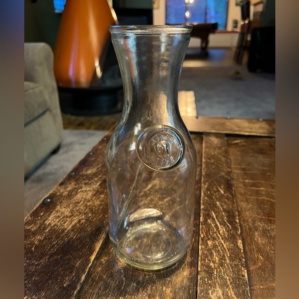 Vintage Paul Mason Glass Carafe Decanter